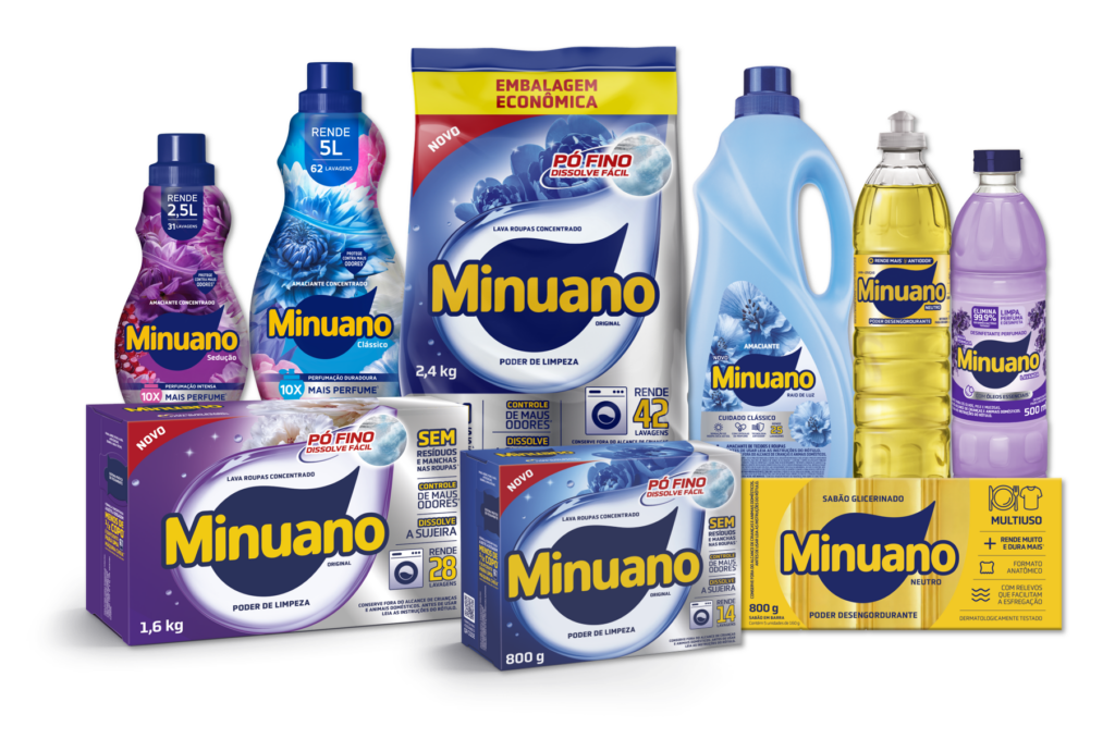 Nova identidade visual da Minuano, mais leve e moderna